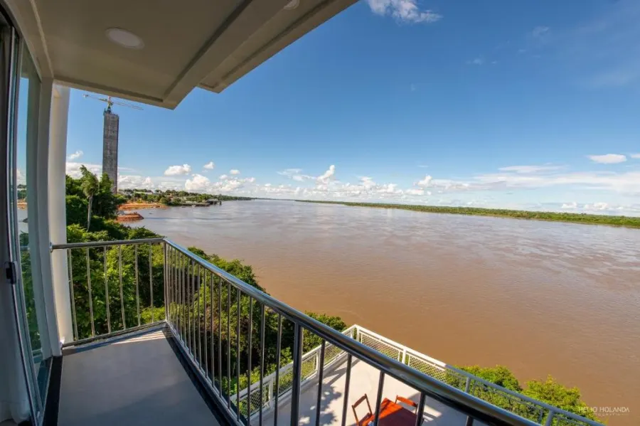 Balcony view of the Rio Branco